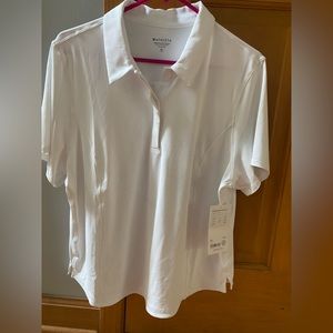 Women’s Athleta polo, new with tags XL